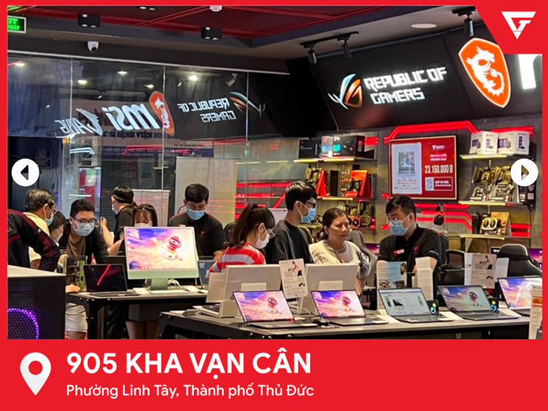 Showroom GearVN – Kha Vạn Cân